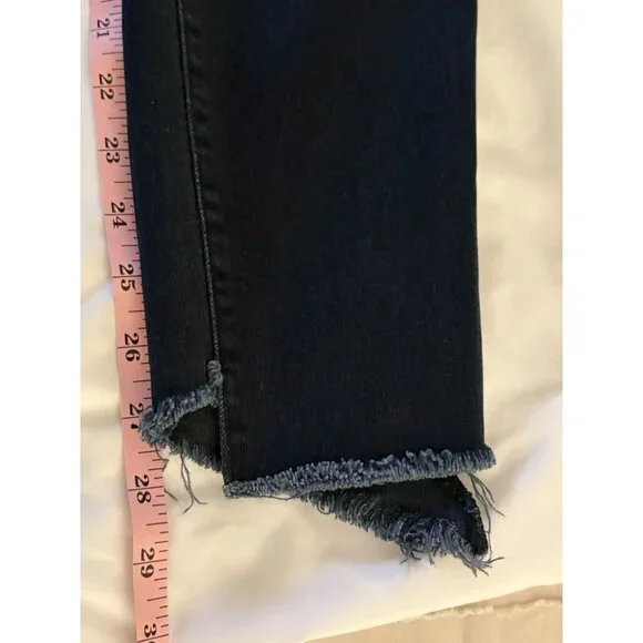 Mother The Stunner Zip Two Step Fray Women’s Jeans In Holding Hands Size 27 - Picture 9 of 11